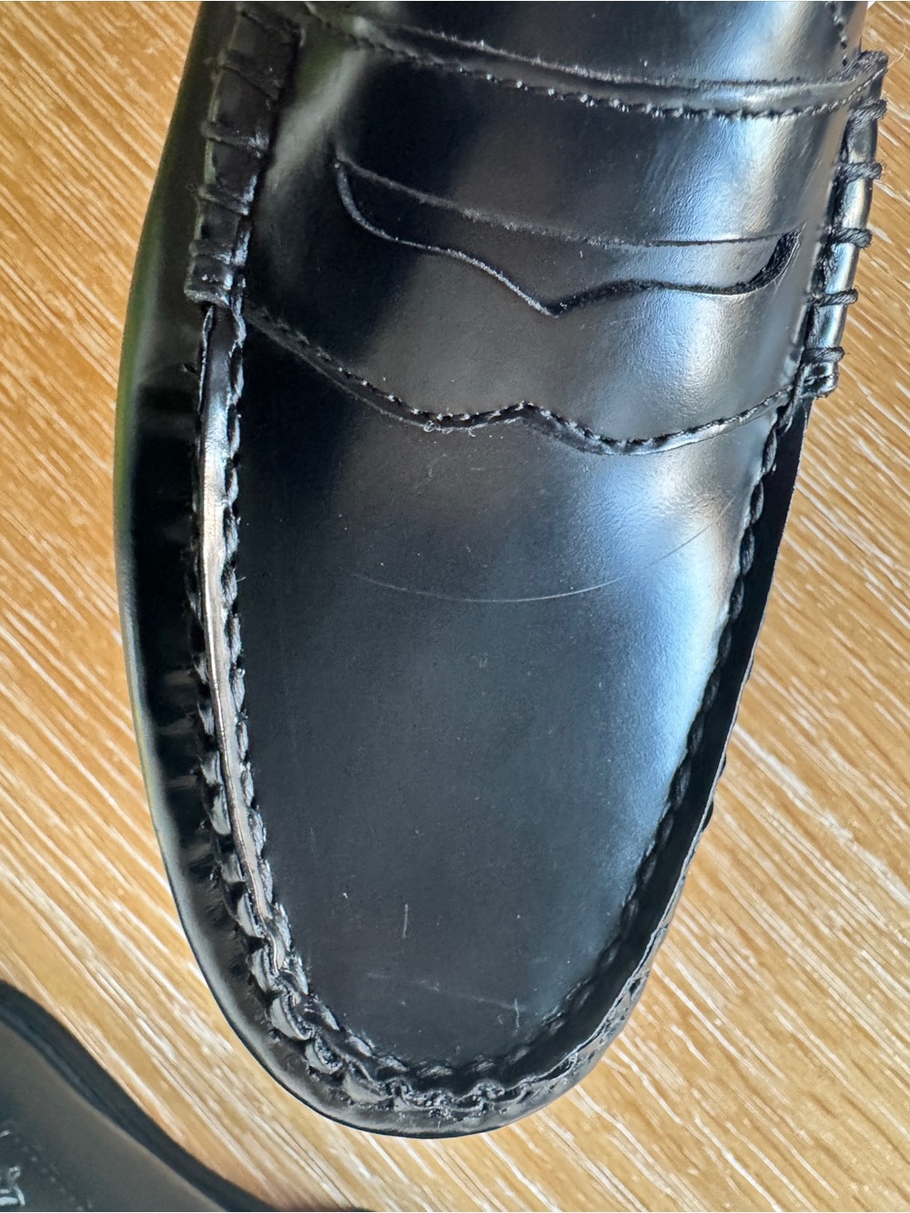 G. H. BASS Women's Whitney Weejuns Penny Loafer Black Size 8.5 - Picture 14 of 16